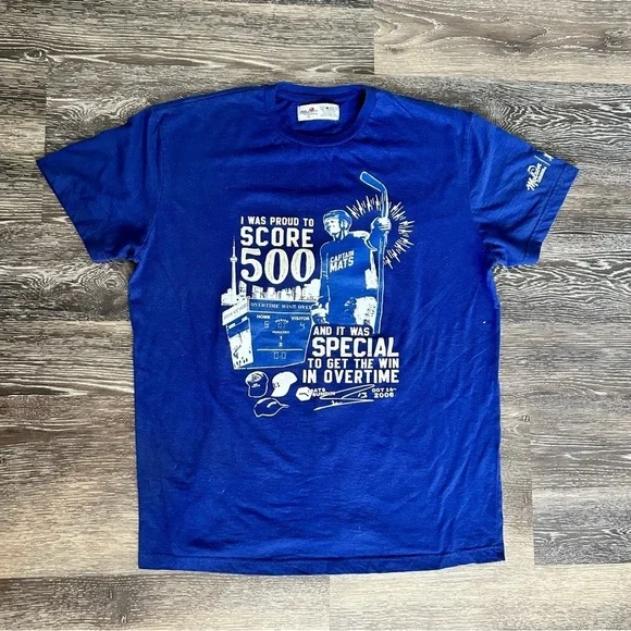 Molson Canadian The Alumni Mats Sudin 13 Graphic Tee Size Large - Picture 9 of 9